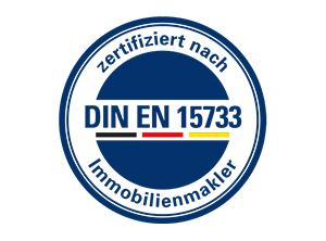 Zertifiziert nach Immobilienmakler DIN EN 15733